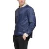 DOCKERS mens Channel Quilted Open Bottom Bomber Jacket(Navy)