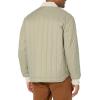 DOCKERS mens Channel Quilted Open Bottom Bomber Jacket(Sage)
