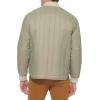 DOCKERS mens Channel Quilted Open Bottom Bomber Jacket(Sage)