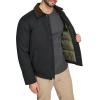 DOCKERS mens Cotton Twill Bomber Jacket With Padded Lining(Black)