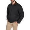 DOCKERS mens Cotton Twill Bomber Jacket With Padded Lining(Black)