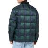 DOCKERS mens Quilted Puffer Shacket(Black Watch Plaid)
