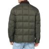 DOCKERS mens Quilted Puffer Shacket(Forest)