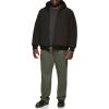 DOCKERS mens Softshell Sherpa Lined Bomber Jacket (Standard and Big & Tall)(Black)