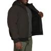 DOCKERS mens Softshell Sherpa Lined Bomber Jacket (Standard and Big & Tall)(Black)