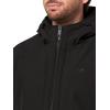 DOCKERS mens Softshell Sherpa Lined Bomber Jacket (Standard and Big & Tall)(Deep Black)