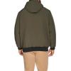 DOCKERS mens Softshell Sherpa Lined Bomber Jacket (Standard and Big & Tall)(Olive)