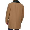 DOCKERS mens The Henry Wool Blend Top Coat(Camel With Scarf)
