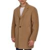 DOCKERS mens The Henry Wool Blend Top Coat(Camel With Scarf)