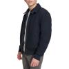 DOCKERS mens Wool Blend Harrington Bomber(Navy)