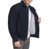 DOCKERS mens Wool Blend Harrington Bomber(Navy)