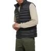 Dockers Men’s Classic Ultra Loft Packable Puffer Vest(Black)