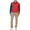Dockers Men’s Classic Ultra Loft Packable Puffer Vest(Cherry Red)