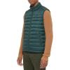 Dockers Men’s Classic Ultra Loft Packable Puffer Vest(Forest Green)