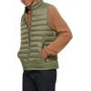 Dockers Men’s Classic Ultra Loft Packable Puffer Vest(Olive)
