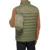 Dockers Men’s Classic Ultra Loft Packable Puffer Vest(Olive)