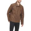 Dockers Men’s James Faux Leather Jacket (Regular, Big & Tall Sizes)(Earth)