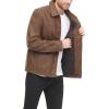 Dockers Men’s James Faux Leather Jacket (Regular, Big & Tall Sizes)(Earth)