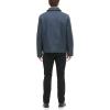 Dockers Men’s James Faux Leather Jacket (Regular, Big & Tall Sizes)(Navy W. Chest Zip)
