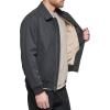 Dockers Men’s Microtwill Golf Bomber Jacket(Black)