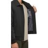 Dockers Men’s Microtwill Golf Bomber Jacket(Black Filled)