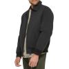Dockers Men’s Microtwill Golf Bomber Jacket(Black Filled)