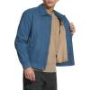 Dockers Men’s Microtwill Golf Bomber Jacket(Blue Horizon Unfilled)