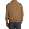 Dockers Men’s Microtwill Golf Bomber Jacket(Brown Unfilled)
