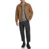 Dockers Men’s Microtwill Golf Bomber Jacket(Brown Unfilled)