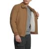 Dockers Men’s Microtwill Golf Bomber Jacket(Brown Unfilled)