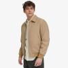 Dockers Men’s Microtwill Golf Bomber Jacket(Harvest Gold Unfilled)