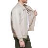 Dockers Men’s Microtwill Golf Bomber Jacket(Khaki)