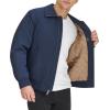Dockers Men’s Microtwill Golf Bomber Jacket(Navy Filled)