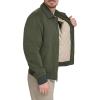 Dockers Men’s Microtwill Golf Bomber Jacket(Olive Filled)
