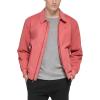 Dockers Men’s Microtwill Golf Bomber Jacket(Red)