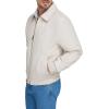 Dockers Men’s Microtwill Golf Bomber Jacket(Sahara Khaki Filled)