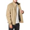 Dockers Men’s Microtwill Golf Bomber Jacket(Solid Khaki)