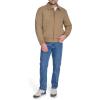Dockers Men’s Microtwill Golf Bomber Jacket(Tan Filled)