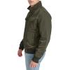Dockers Mens Quilted Lined Flight Bomber Jacket(Army Green)