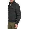 Dockers Mens Quilted Lined Flight Bomber Jacket(Black)