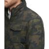 Dockers Mens Quilted Lined Flight Bomber Jacket(Camouflage)
