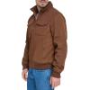 Dockers Mens Quilted Lined Flight Bomber Jacket(Chocolate Brown)