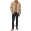 Dockers Mens Quilted Lined Flight Bomber Jacket(Gold)