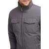 Dockers Mens Quilted Lined Flight Bomber Jacket(Grey)