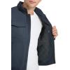 Dockers Mens Quilted Lined Flight Bomber Jacket(Navy)