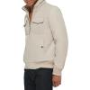 Dockers Mens Quilted Lined Flight Bomber Jacket(Stone)