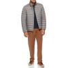 Dockers mens Classic Ultra Loft Packable Puffer Jacket(Grey)