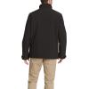 Dockers mens Dwight Soft Shell Bib Jacket(Black)