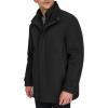 Dockers mens Dwight Soft Shell Bib Jacket(Black With Bib)