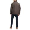 Dockers mens Dwight Soft Shell Bib Jacket(Heather Brown)